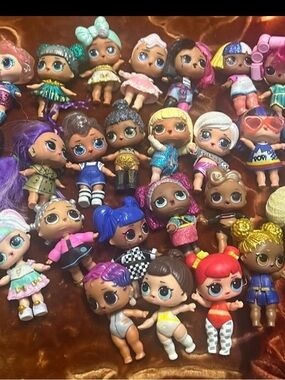 L.O.L. Surprise! Dolls Collection - Pink, Blue, Purple, Gold, Red, White, Black